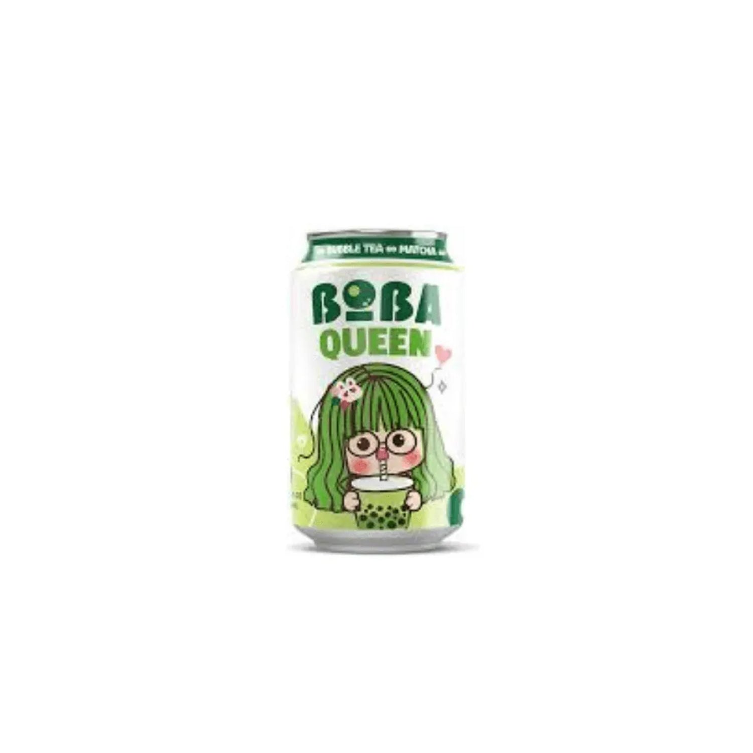 Nawon Boba Queen Matcha Milk Drink 330Ml