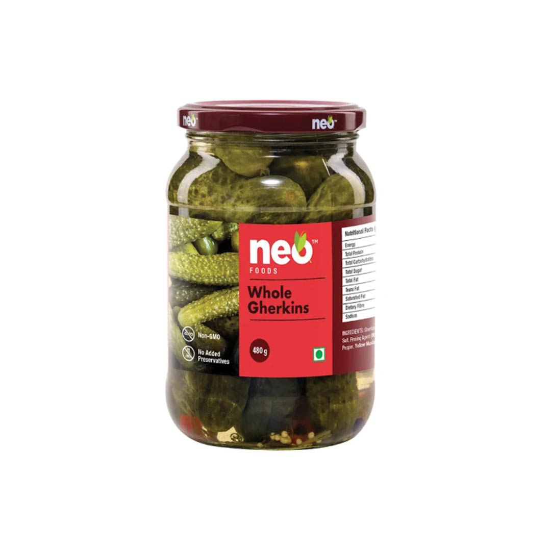 Neo Whole Gherkins 480Gm
