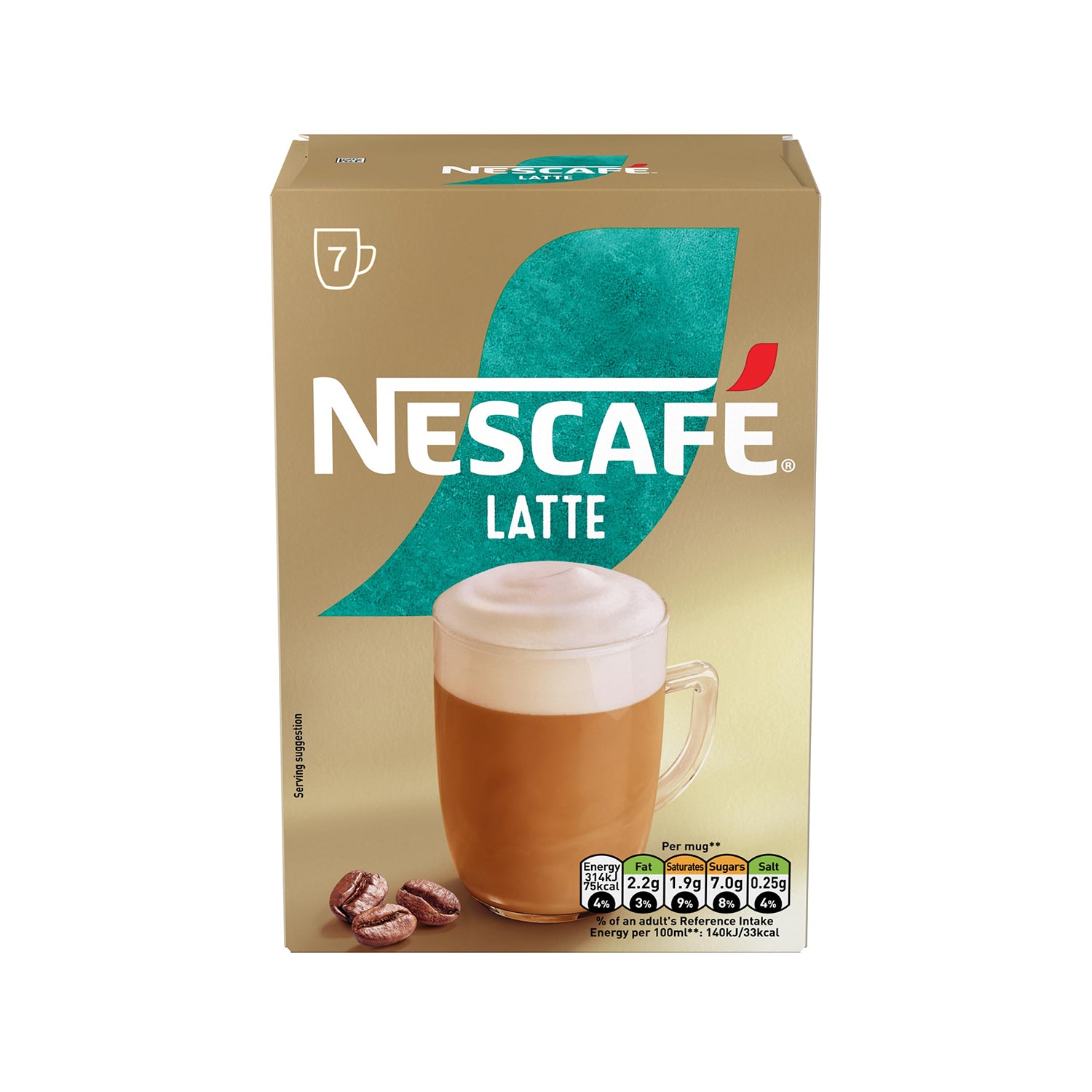 Nescafe Latte 7Bags 138Gm