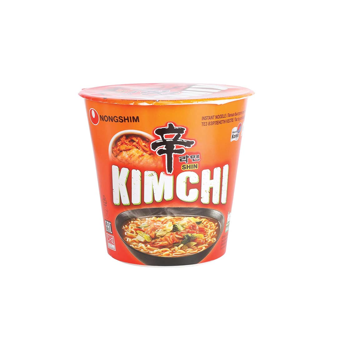 Nongshim Shin Kimchi Cup Noodle Soup 75Gm