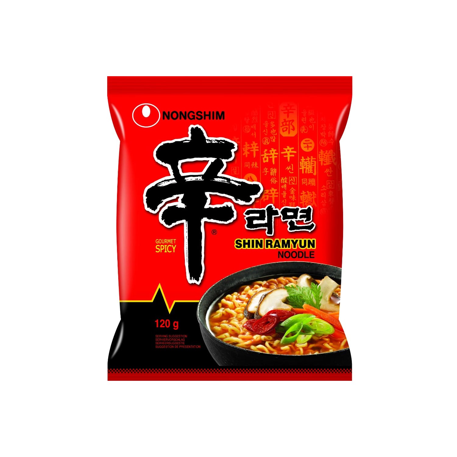 Nongshim Shin Ramyun Noodle 120Gm