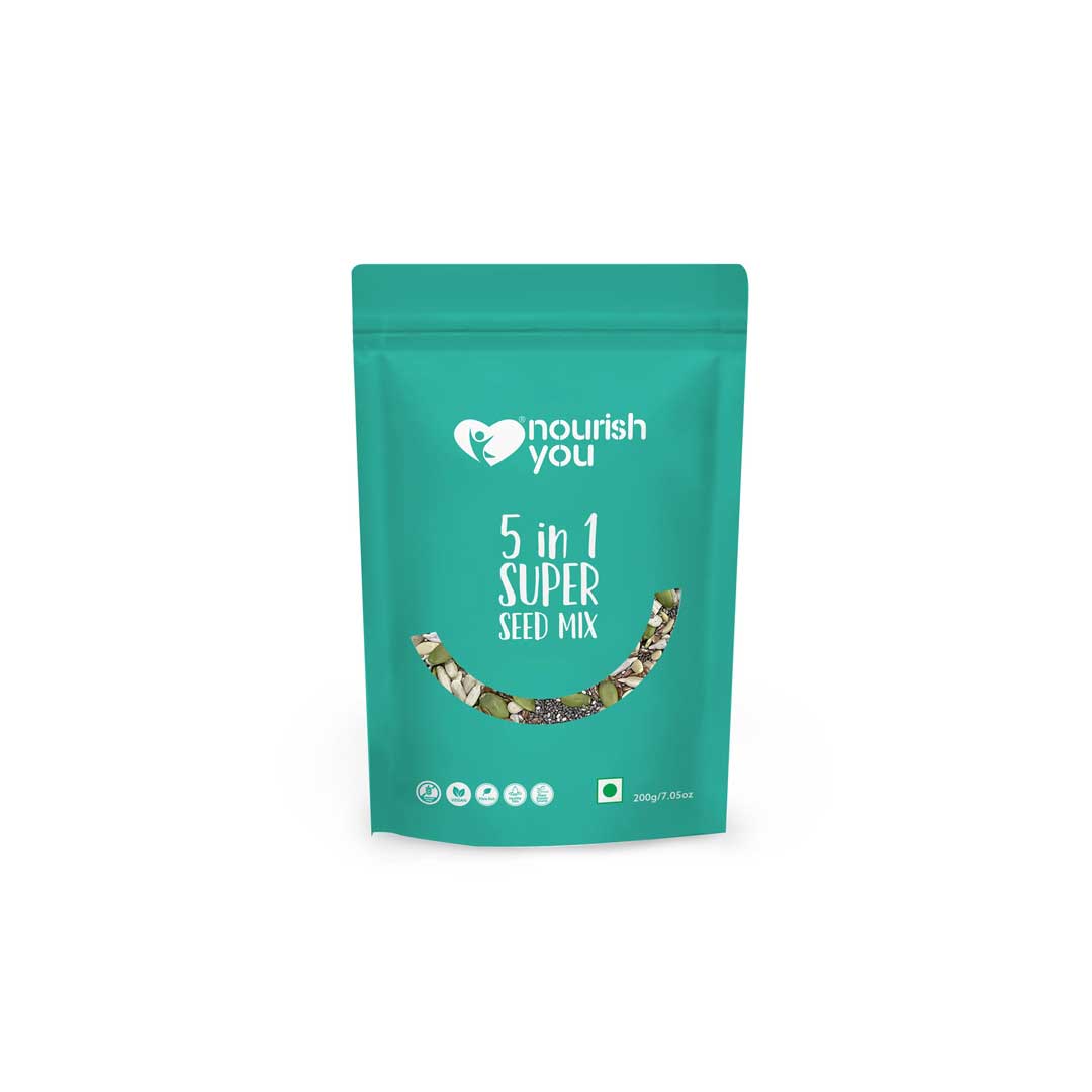 Nourish You 5 In 1 Super Seed Mix 200Gm