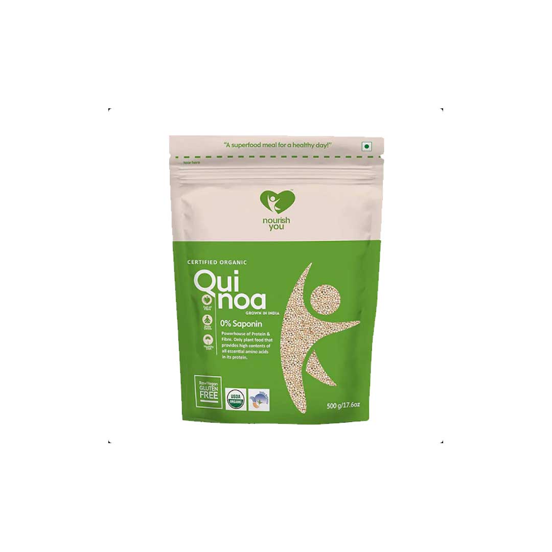 Nourish You White Quinoa 500Gm