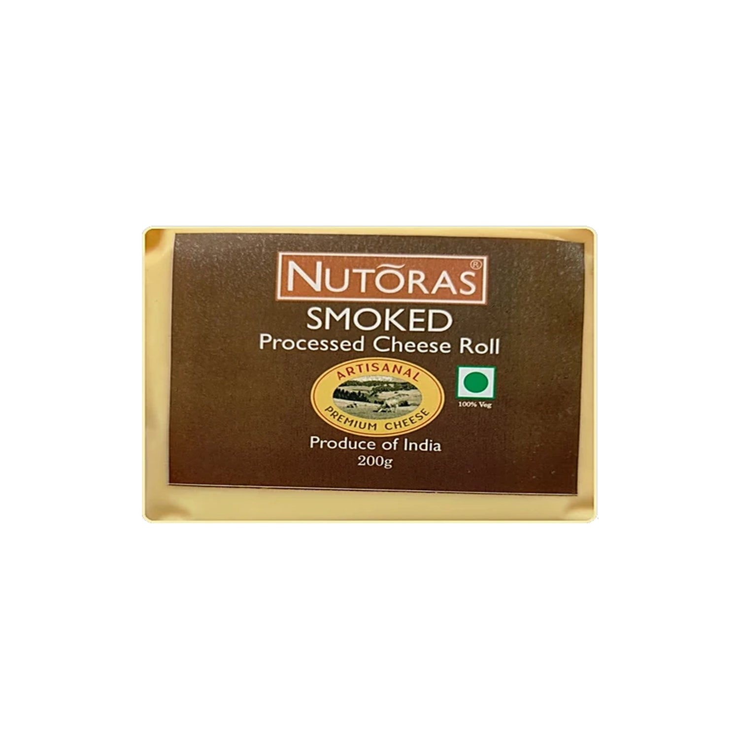 Nutoras Smoked Processed Cheese Roll 200Gm