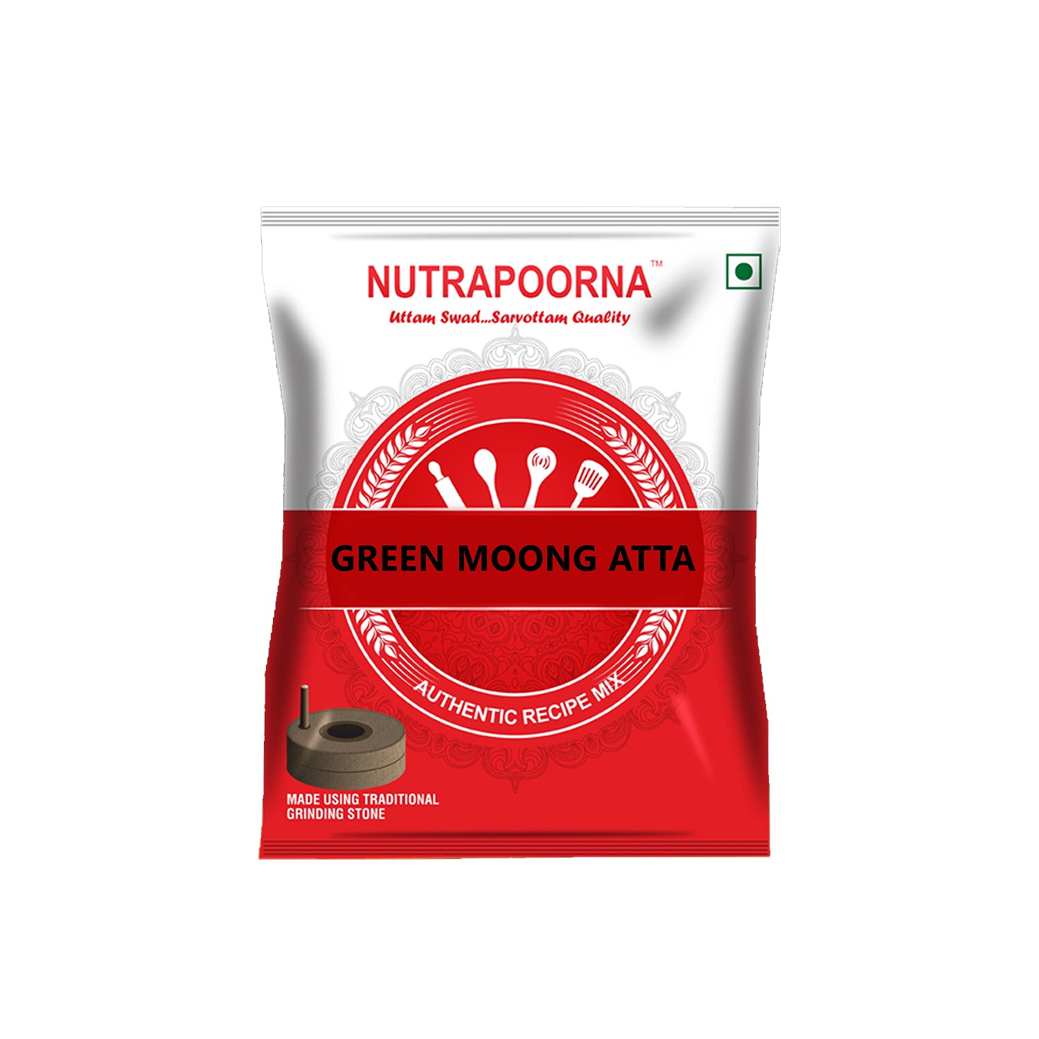 Nutrapoorna Green Moong Atta 500Gm