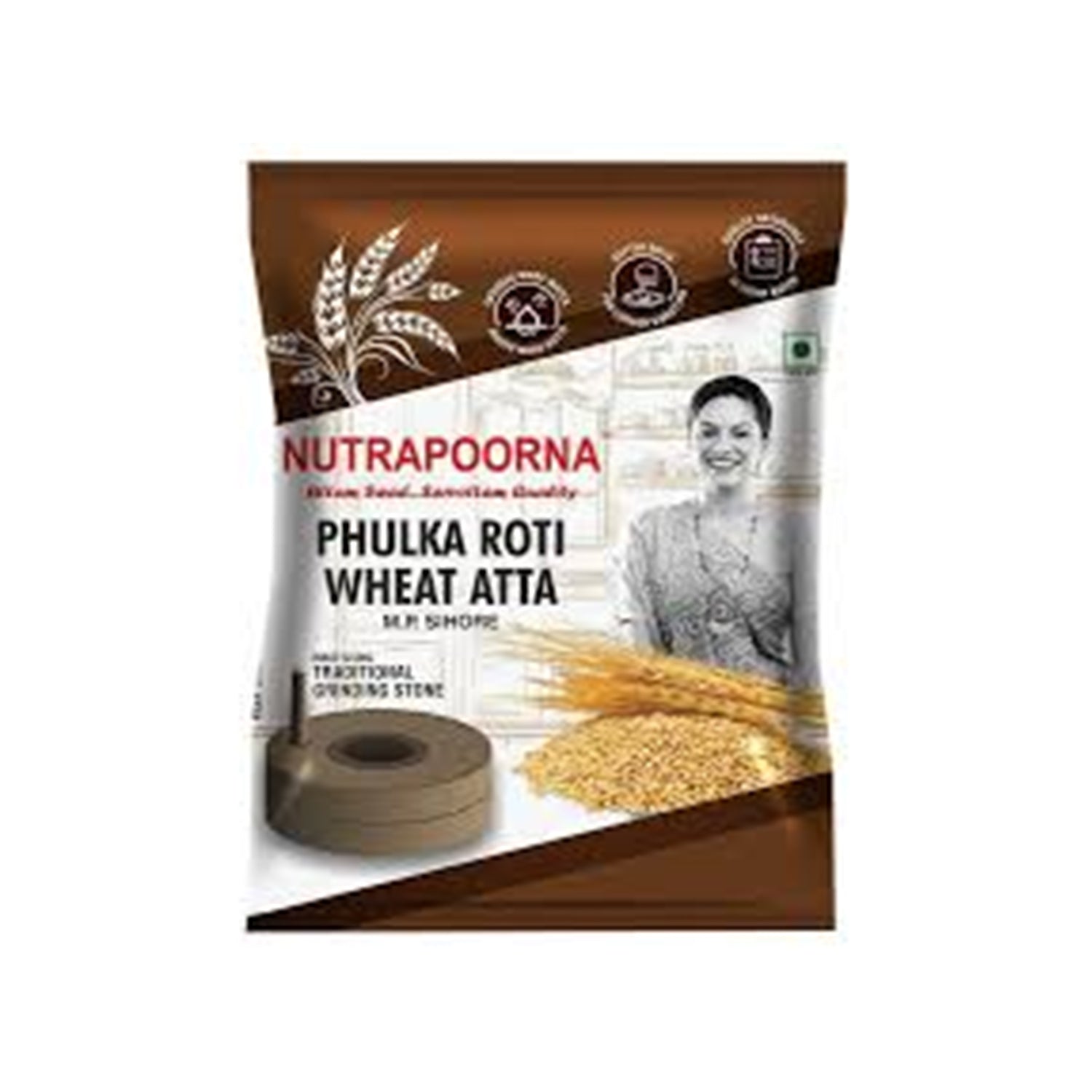 Nutrapoorna Phulka Roti Atta 1Kg