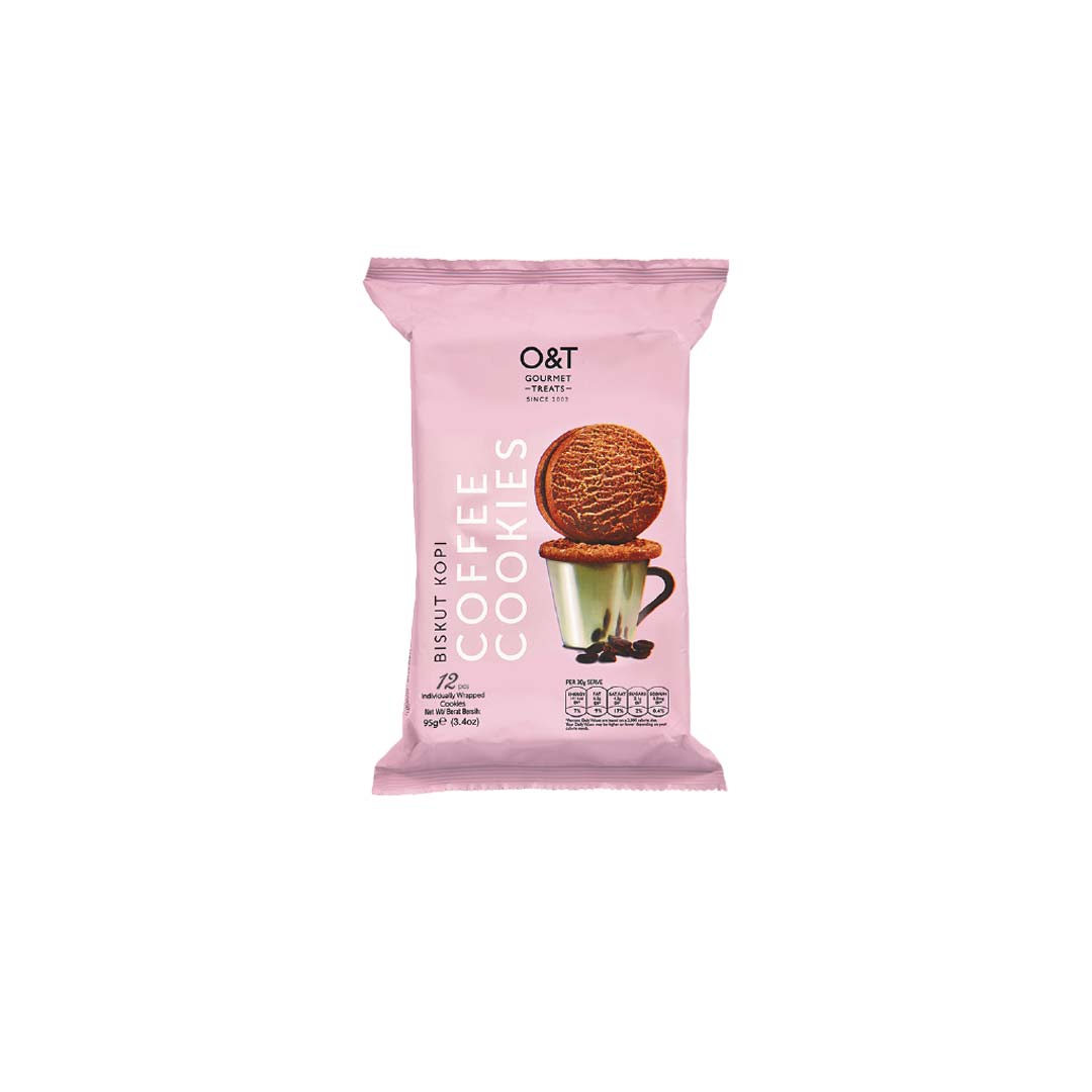 O T Gourmet Coffee Cookies 105Gm