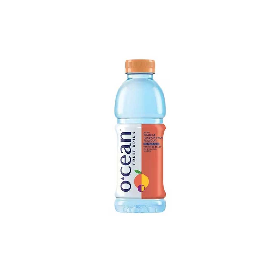 Ocean Crispy Peach Passion Fruit Water 500 Ml