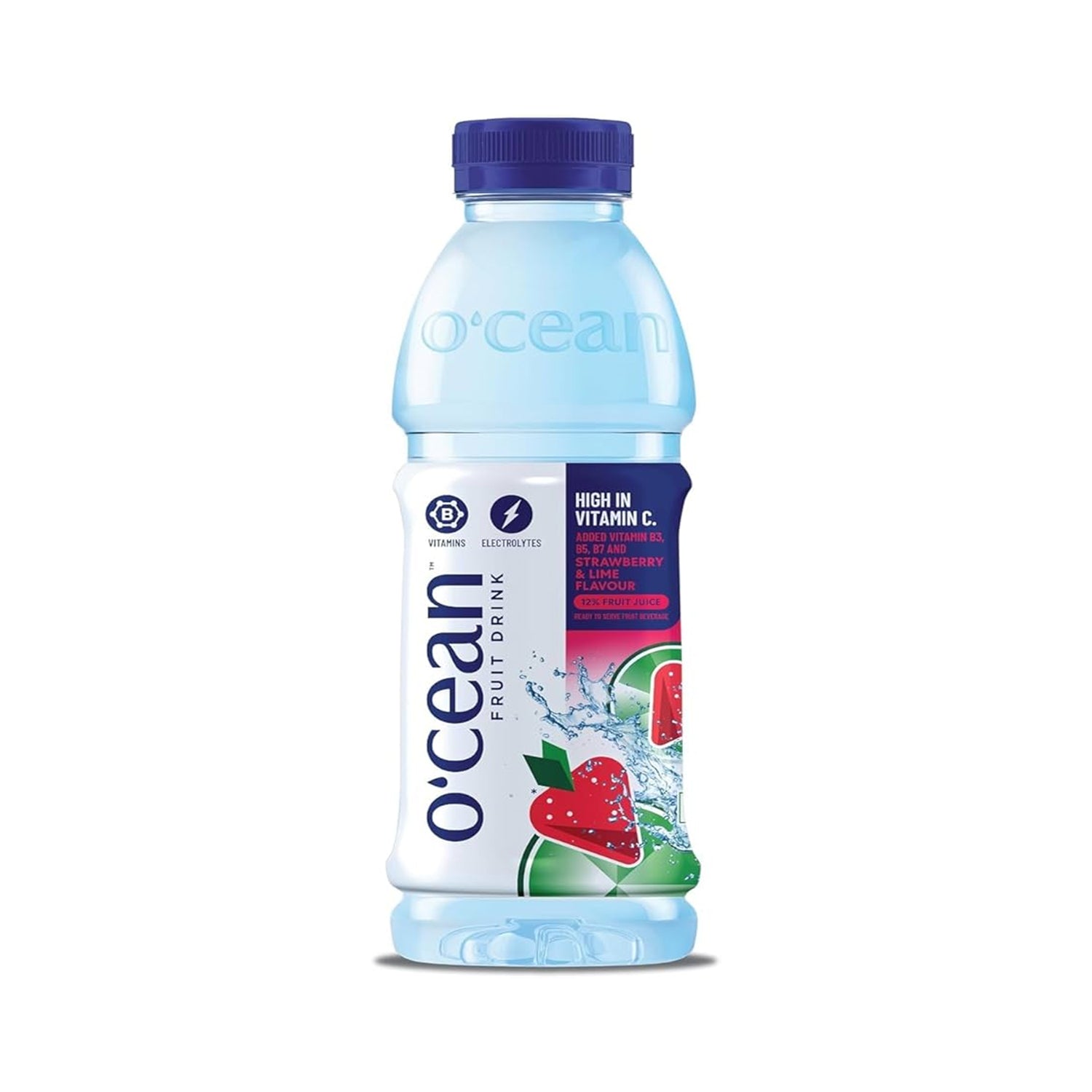 Ocean Fruit Drink Strawberry & Lime 500Ml