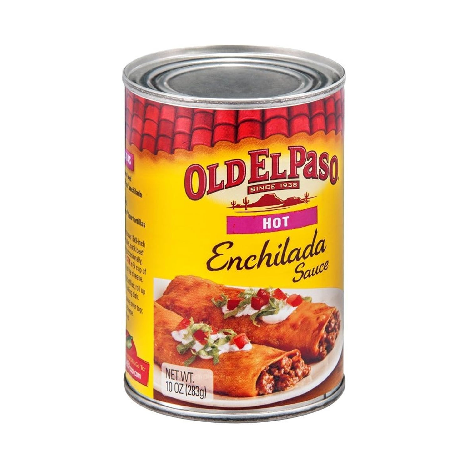 Old El Paso Red Enchilada Sauce Hot 283Gm
