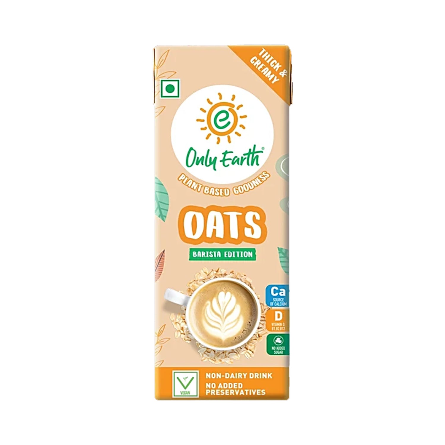 Only Earth Oats Original Unsweetened 180Ml