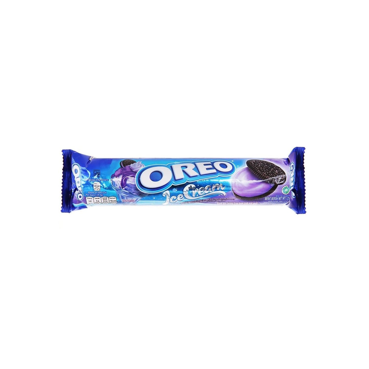 Oreo Blueberry Ice Cream Biscuits 119.6