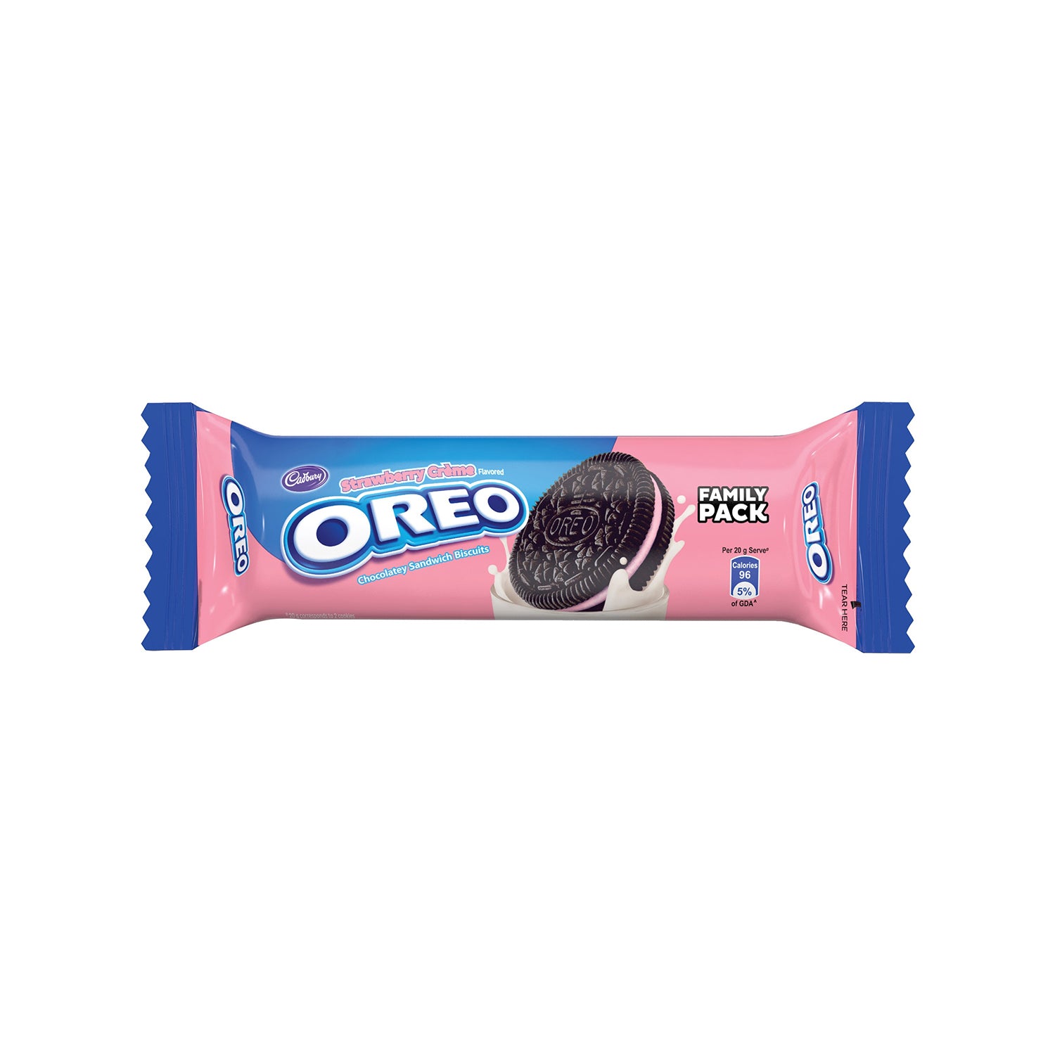 Oreo Strawberry Biscuits 120Gm