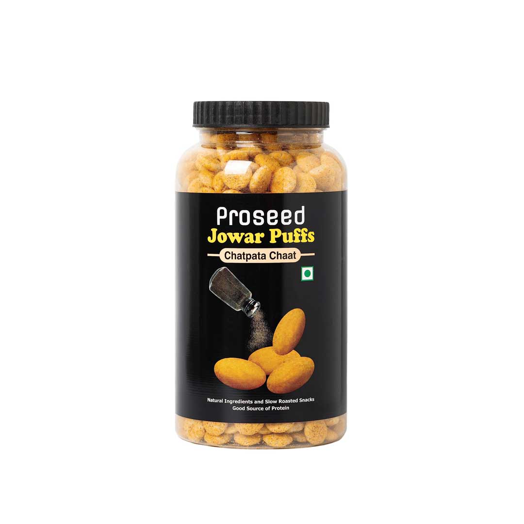 Proseed Jowar Puffs Chatpata Chaat 150Gm
