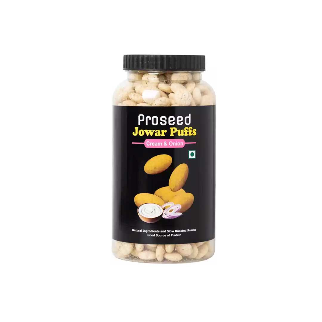 Proseed Jowar Puffs Cream Onion 150Gm