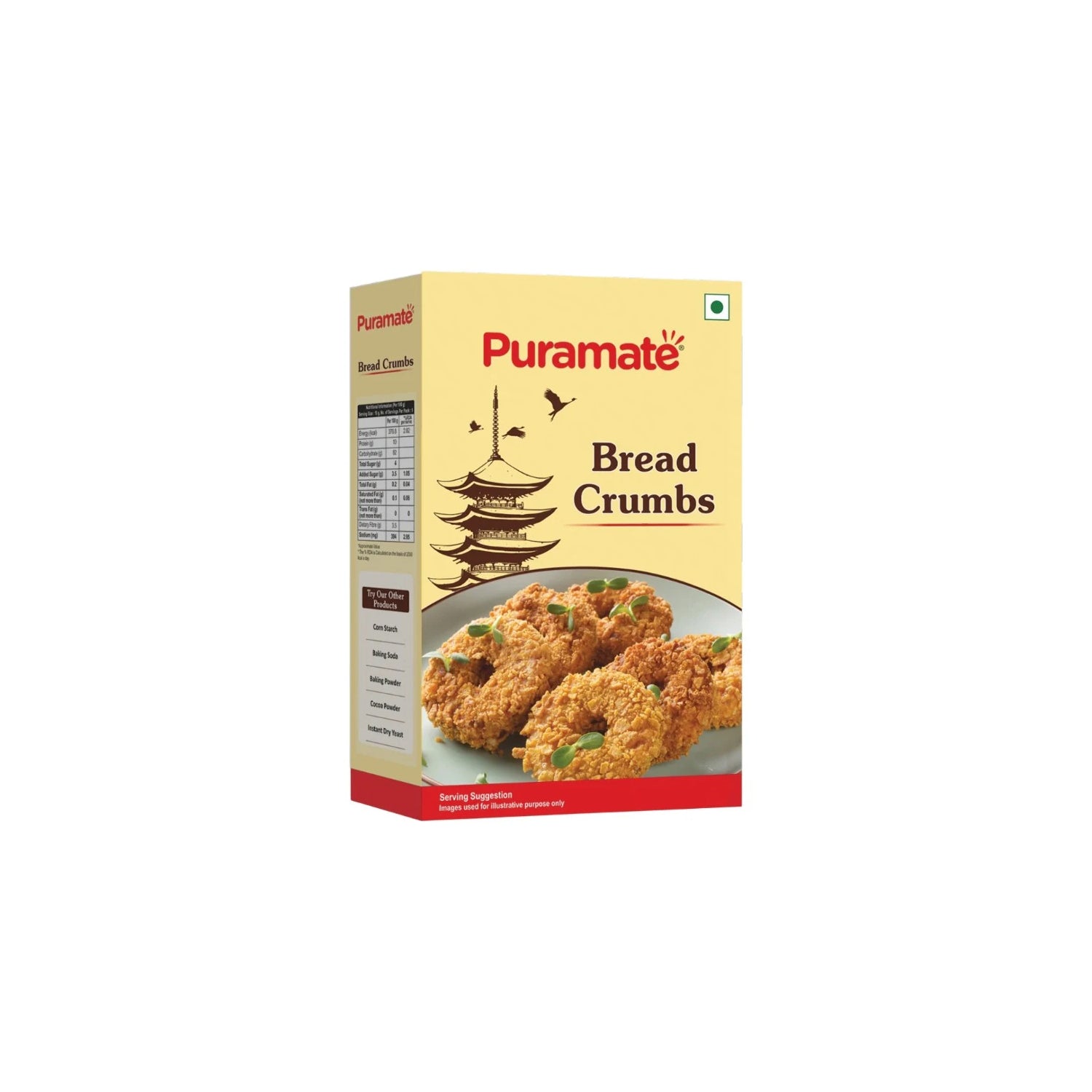 Puramate Bread Crumbs 75Gm