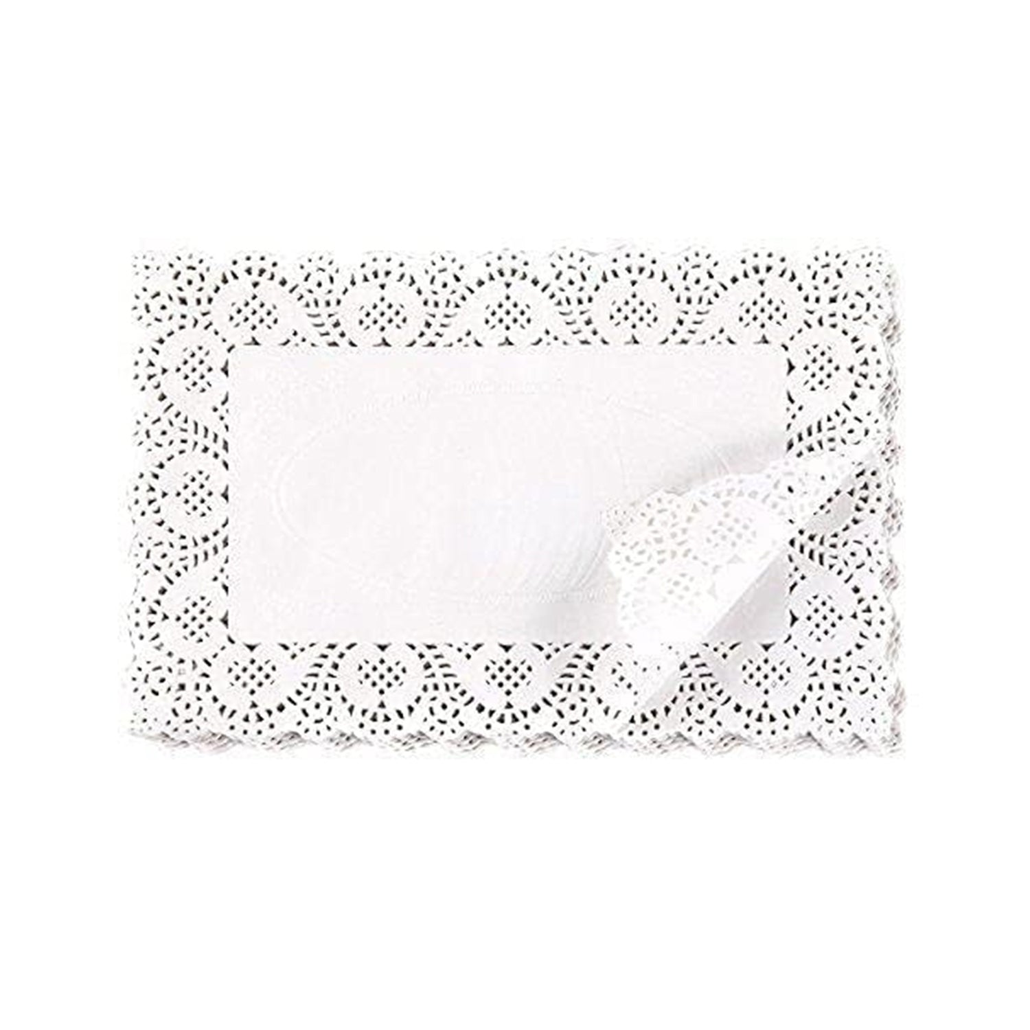 Paper Doyleys Rectangle 8X12 Inch 1Pkt