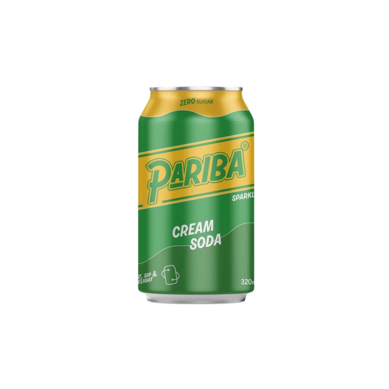 Pariba Soda Cream Soda Sugar Free 320Ml