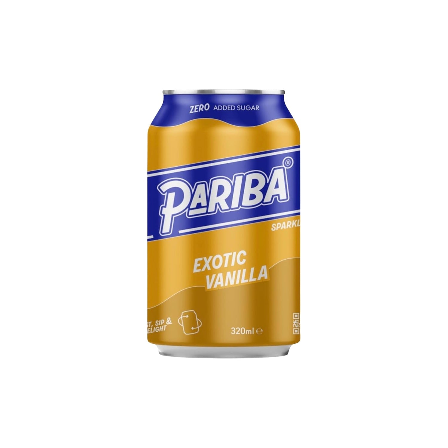 Pariba Soda Exotic Vanilla Soda Sugar Free 320Ml