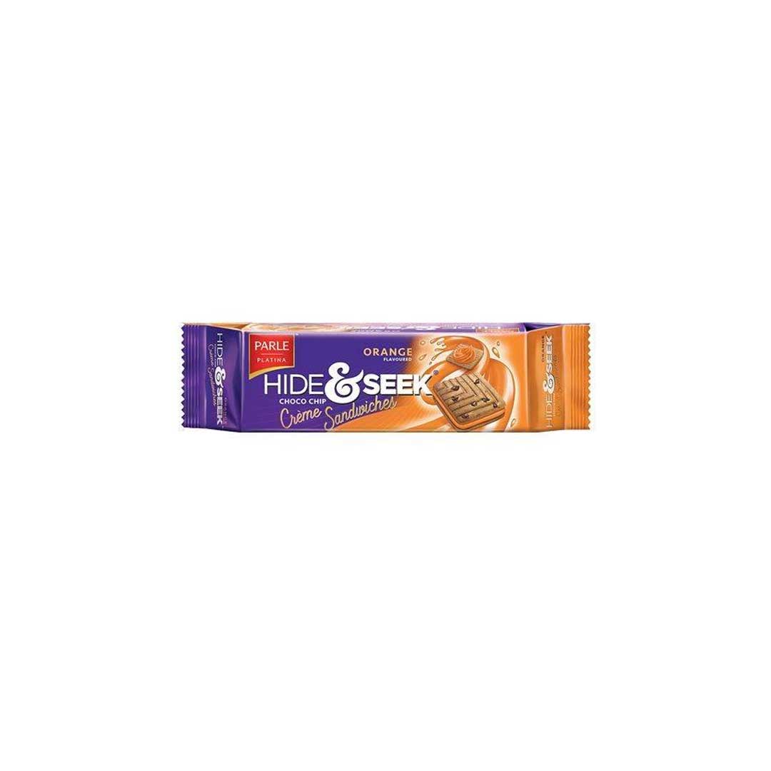 Parle Hide Seek Orange Cream Biscuits 120Gm