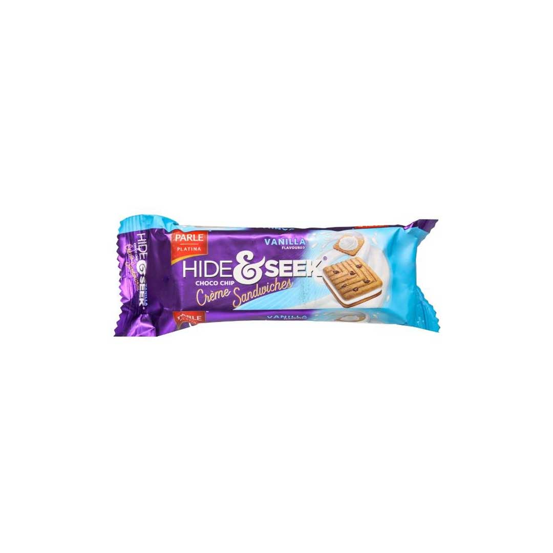 Parle Hide Seek Vanilla Cream Biscuits 120Gm