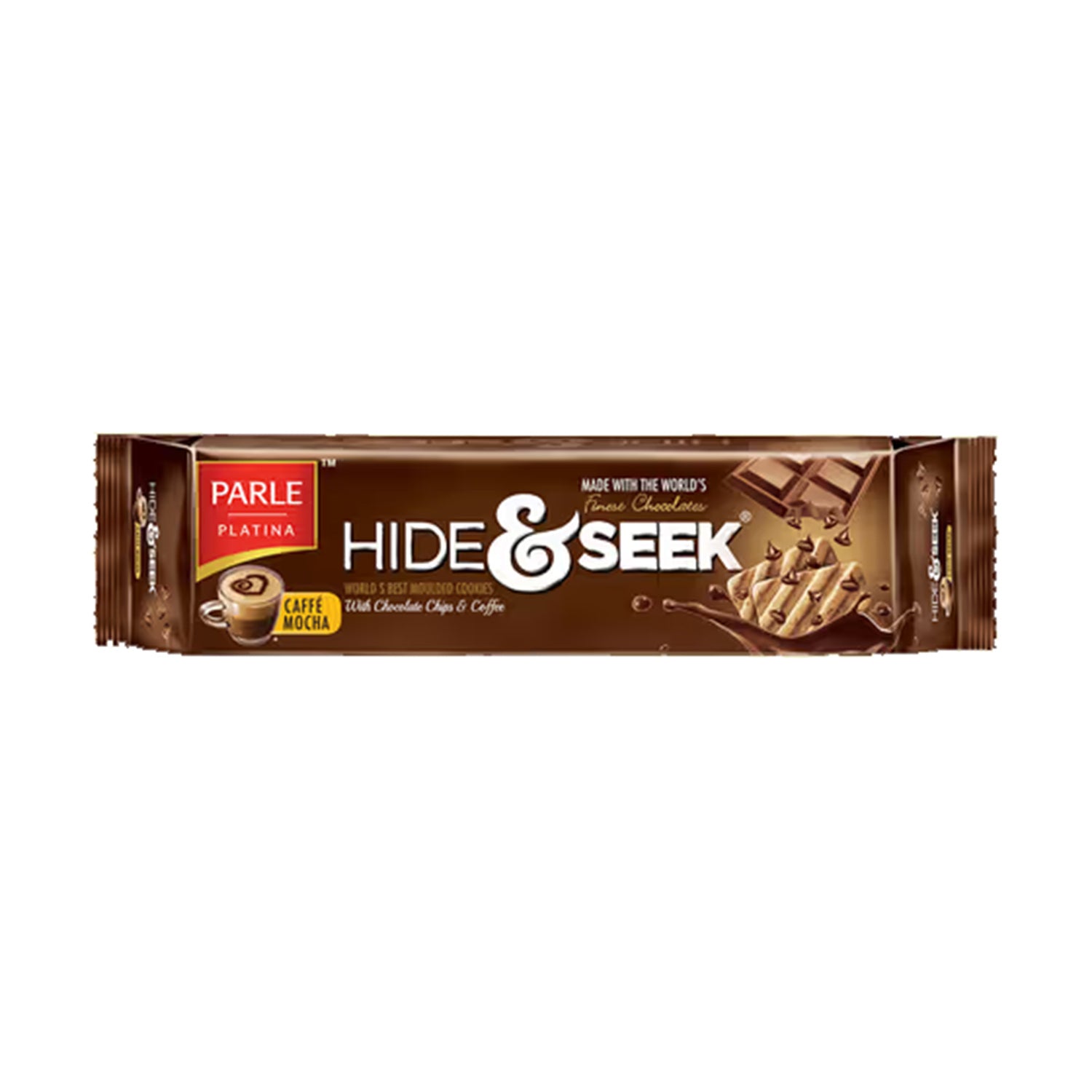 Parle Hide&Seek Choco Café Mocha Cream Biscuits 120Gm