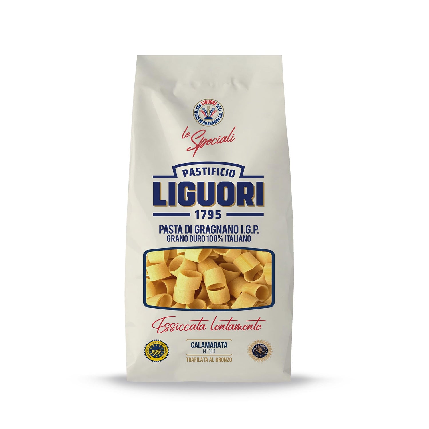 Pastificio Liguori Calamarata N`131 Pasta 500Gm