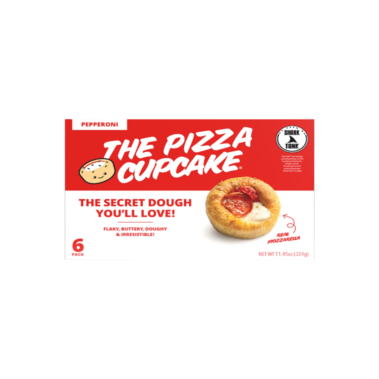 Pepiccacy Pizza Cupcake Spicy Pepper 6Pc 1Box