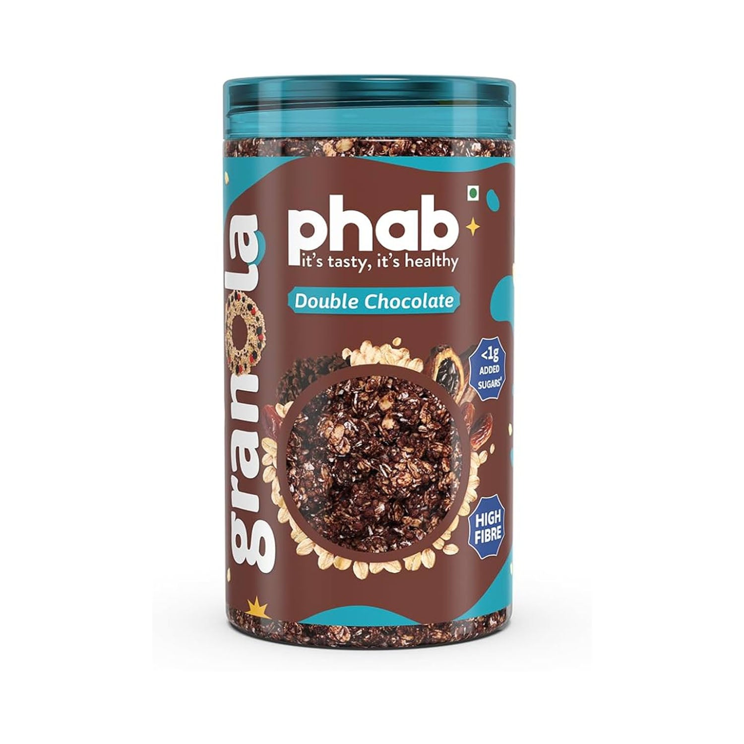 Phab Granola Double Chocolate 245Gm