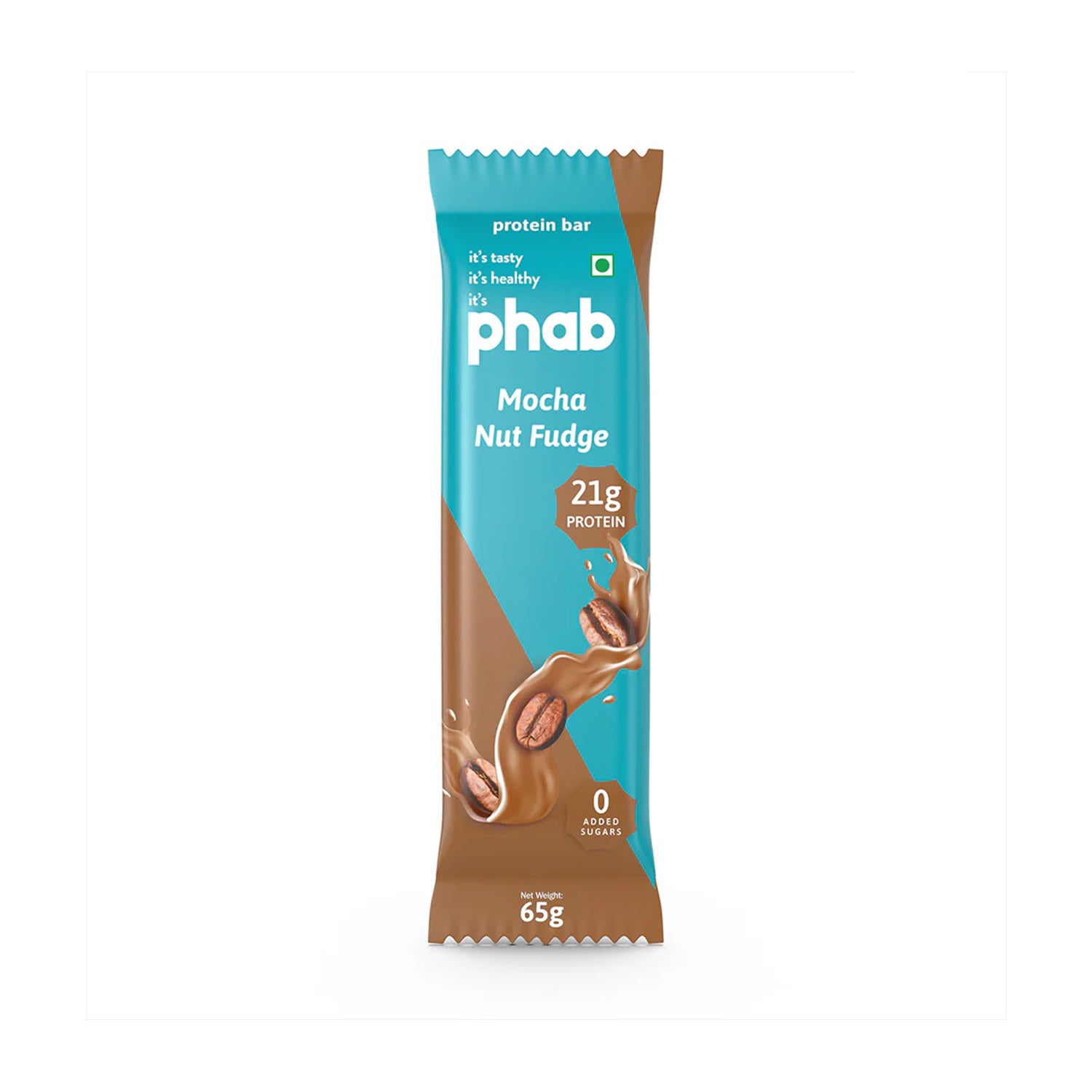 Phab Protein Bar  -  Mocha Nut Fudge 65Gm
