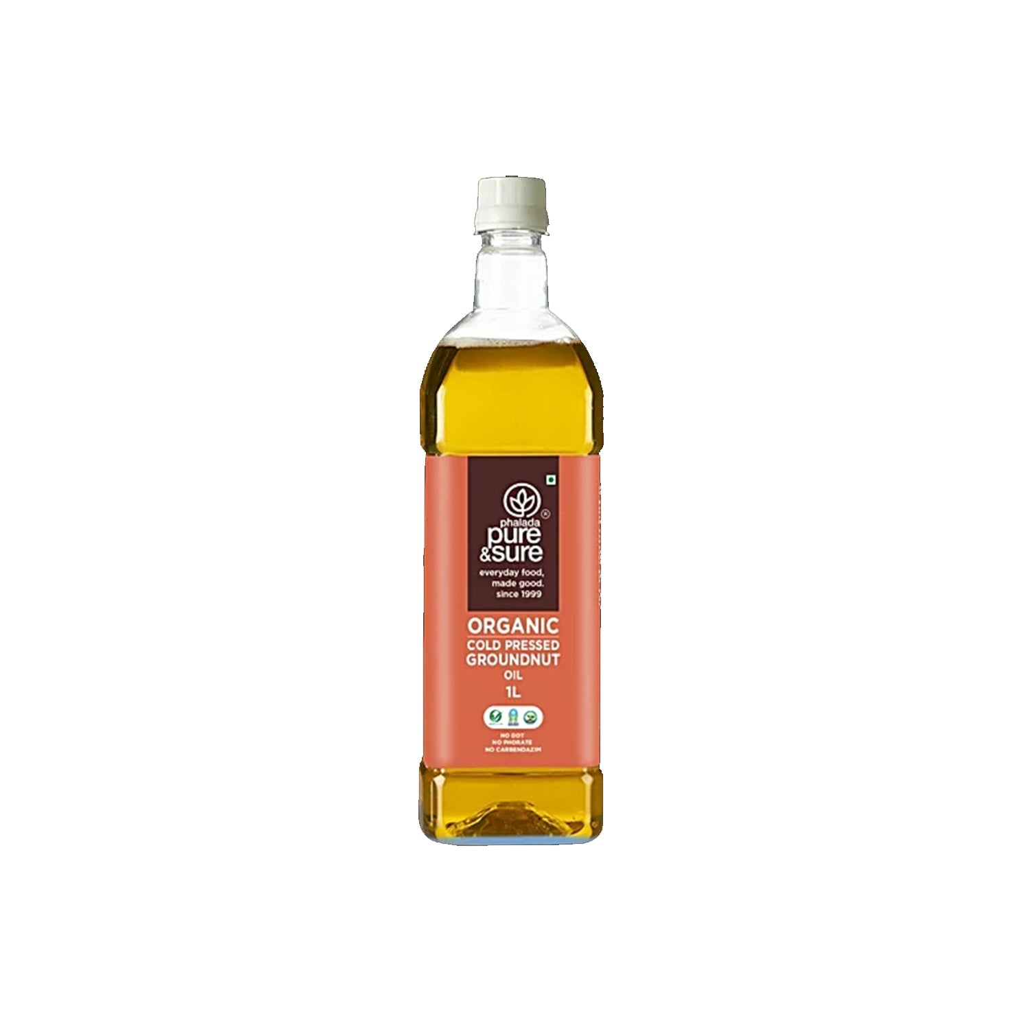 Phalada P&S Organic Groundnut Oil 1Ltr
