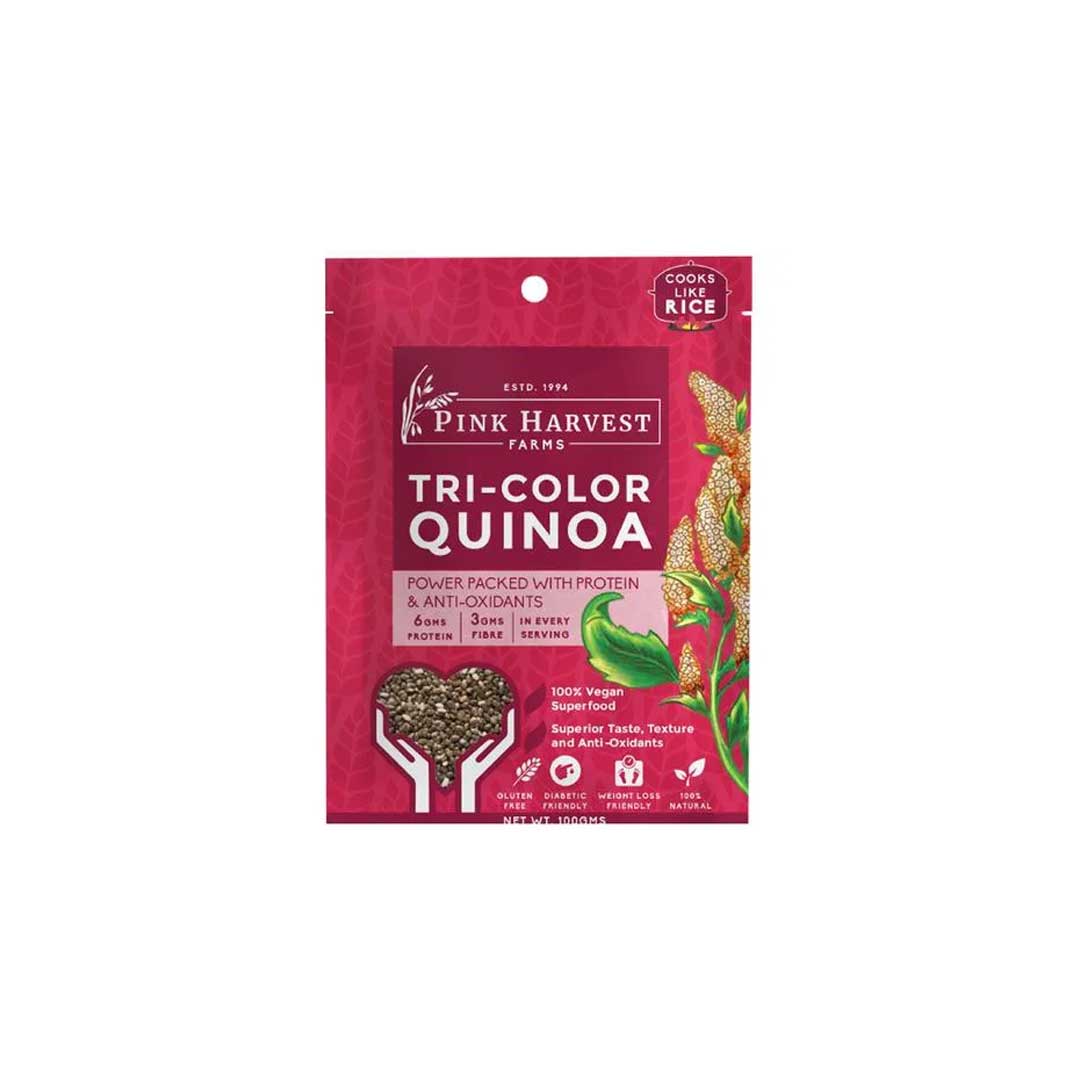 Pink Harvest Farms Tri-Color Quinoa 100Gm