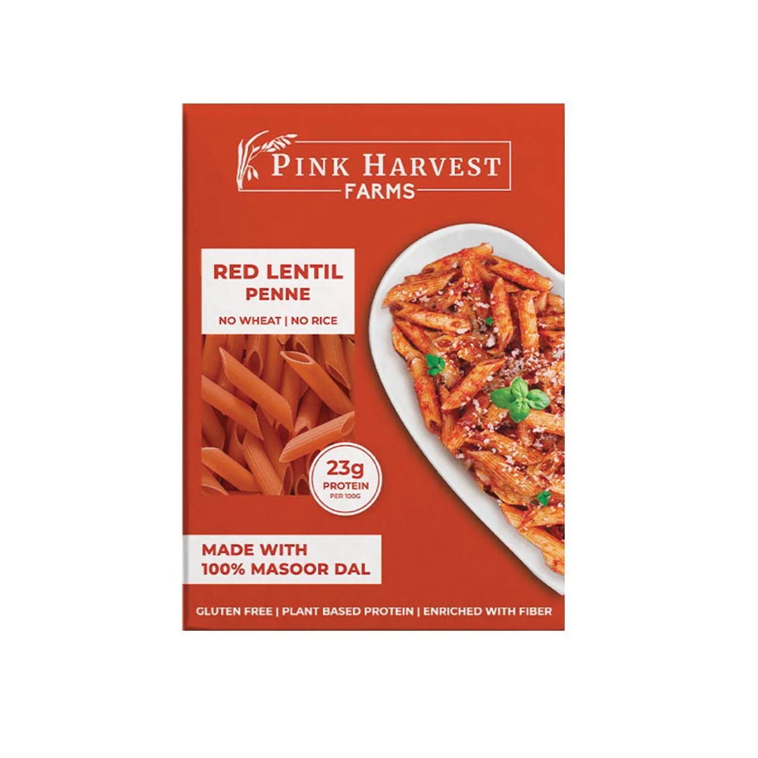 Pink Harvest Red Lentil Penne 200Gm