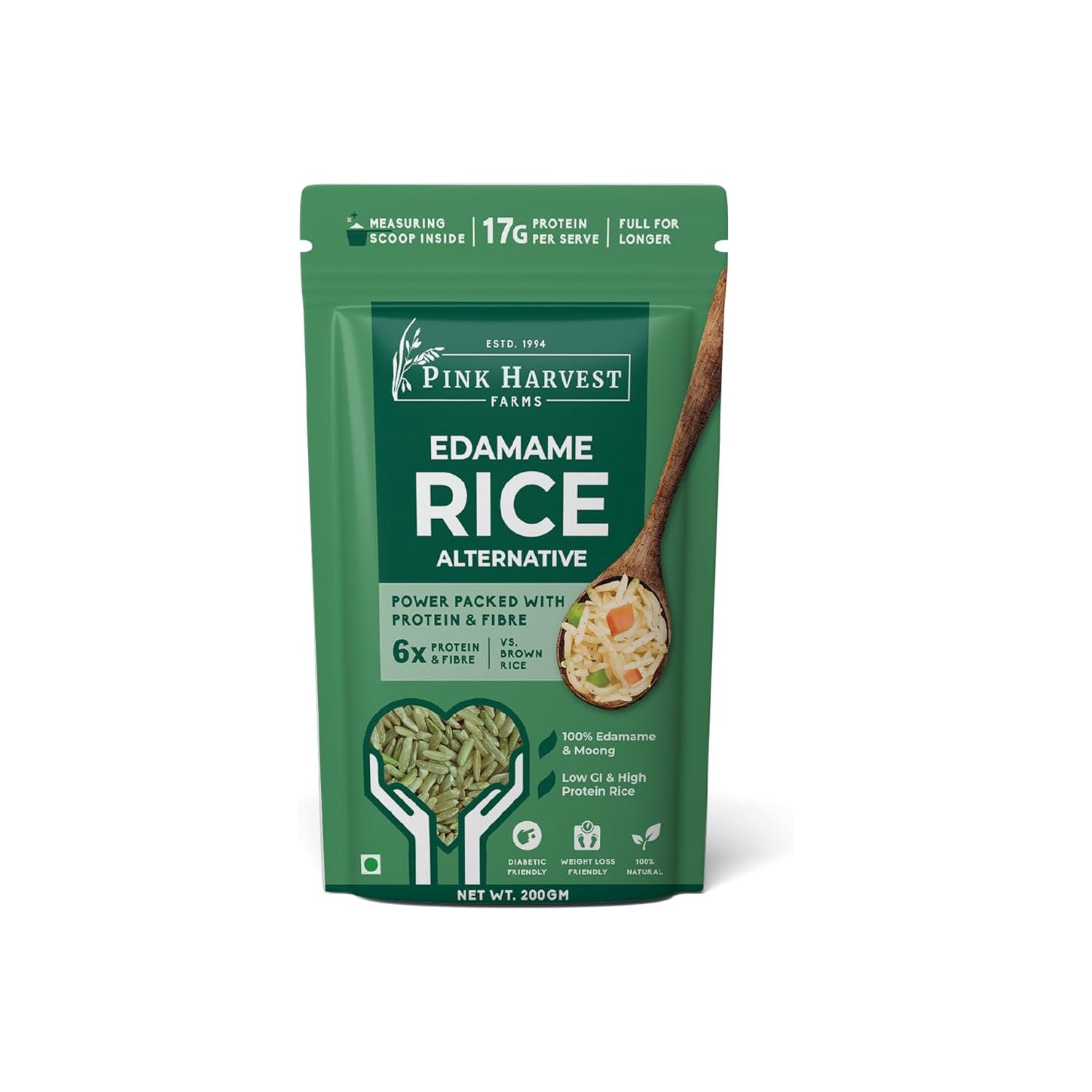 Pink Harvest Edamame Rice 200Gm