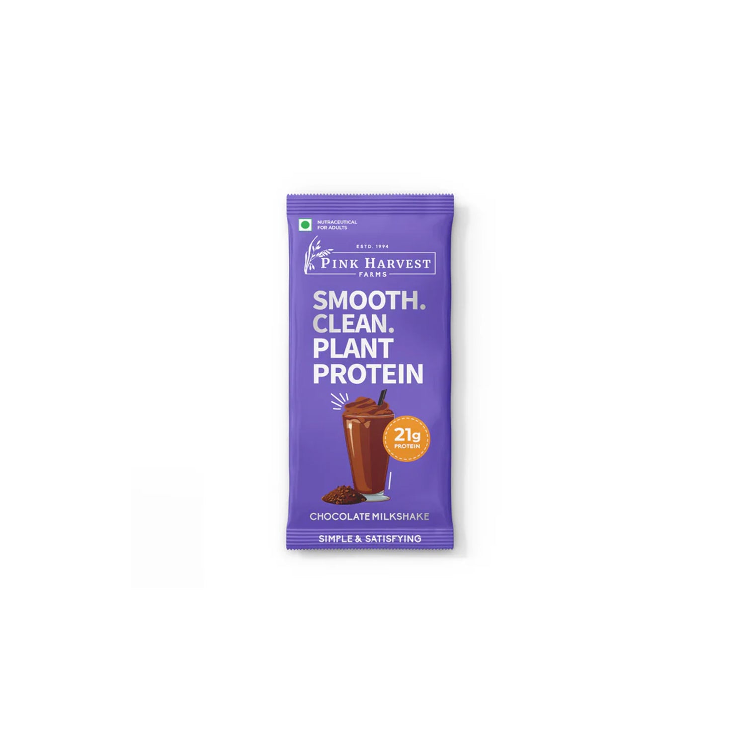 Pink Harvest Plant Protein Chocolate Milkshake 37Gm