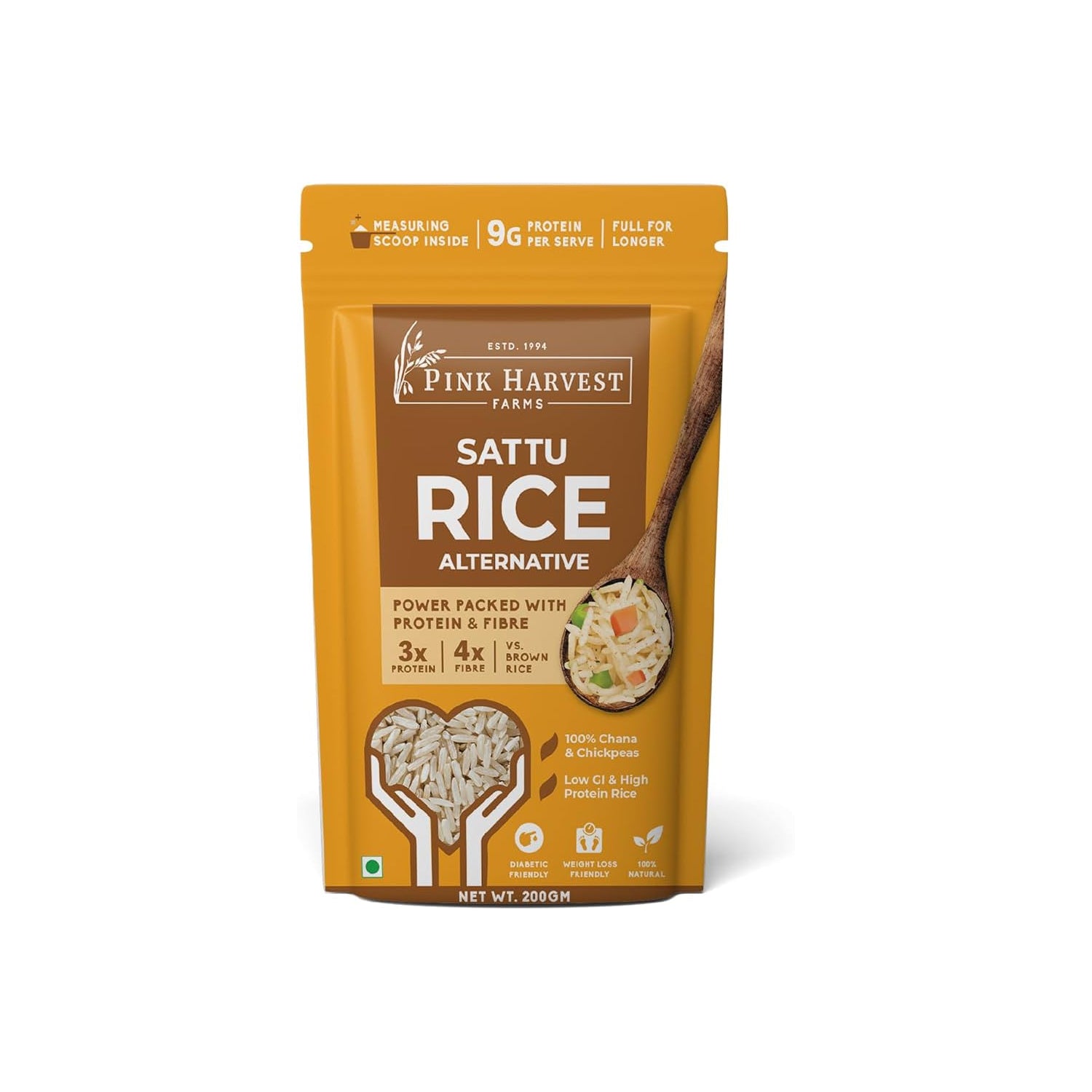 Pink Harvest Sattu Rice 200Gm