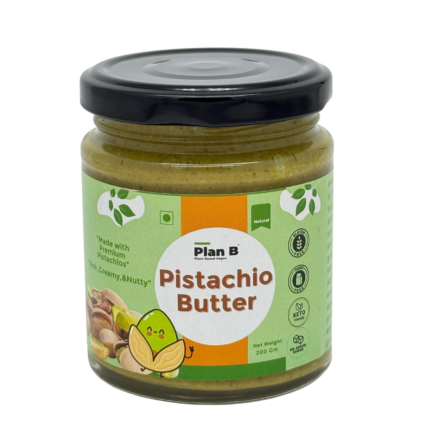 Plan B Pistachio Butter 200Gm