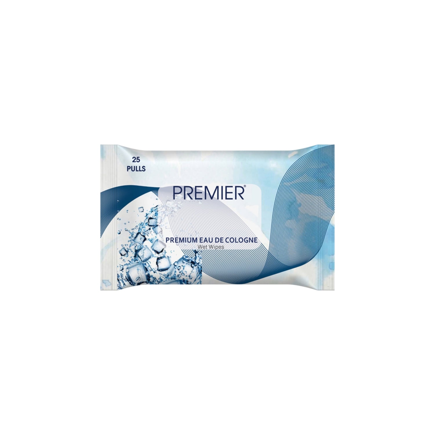 Premier Eau De Cologne Wet Wipes 25Pc