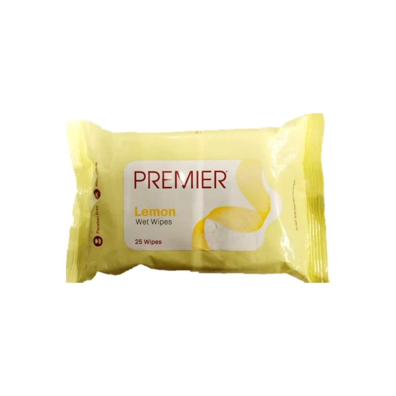 Premier Lemon Wet Wipes 25Pc