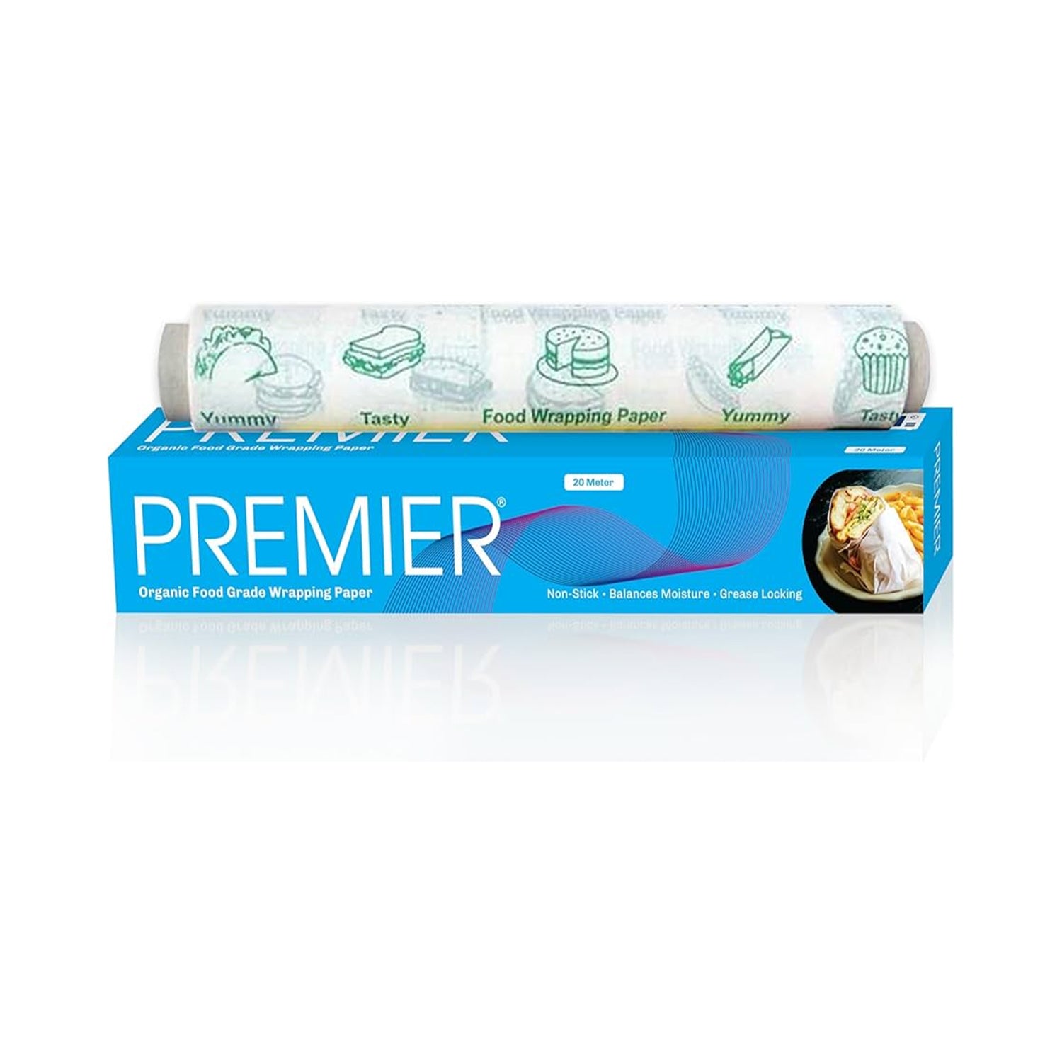 Premier Organic Food Wrapping 20Mtr