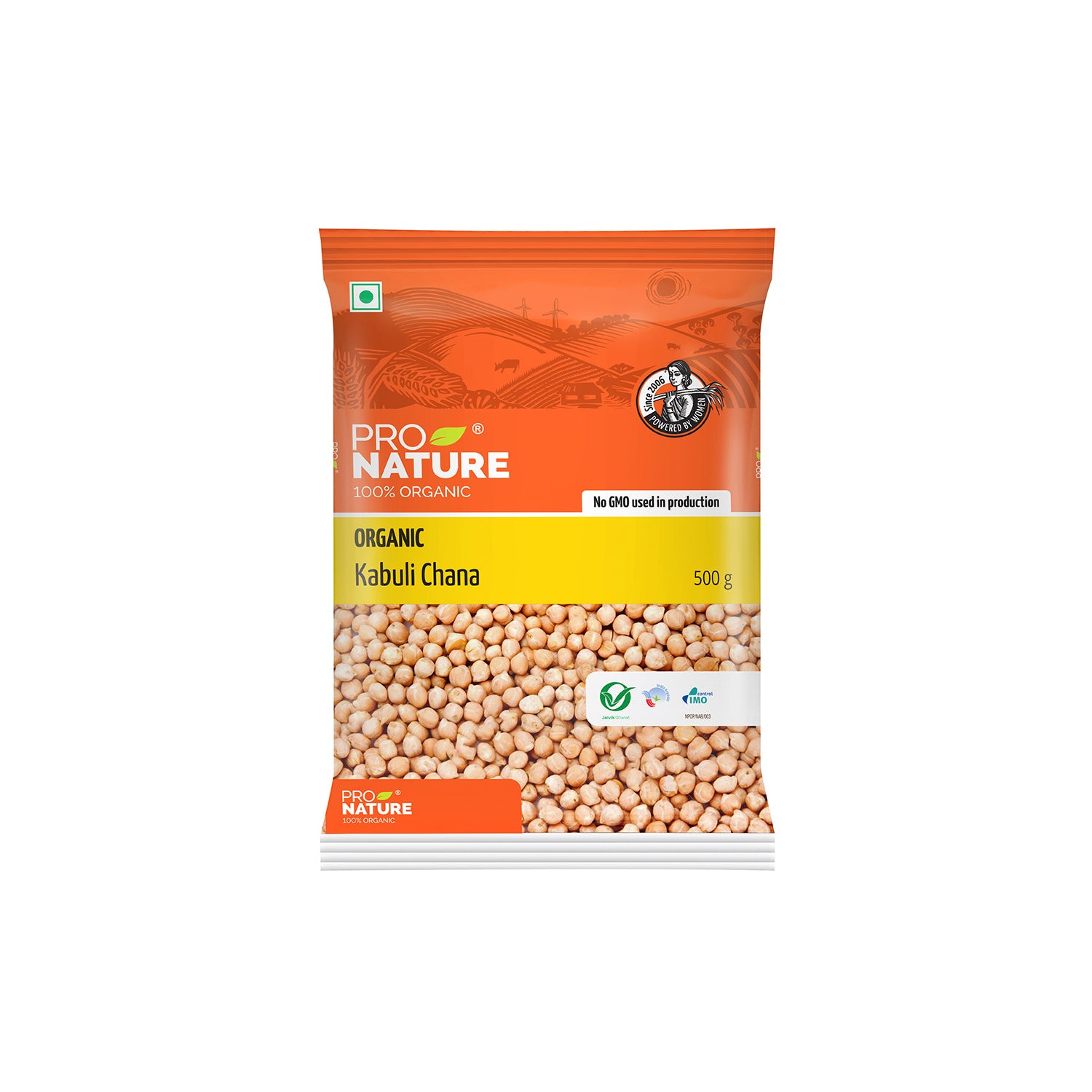 Pro Nature Organic Kabuli Channa 500Gm
