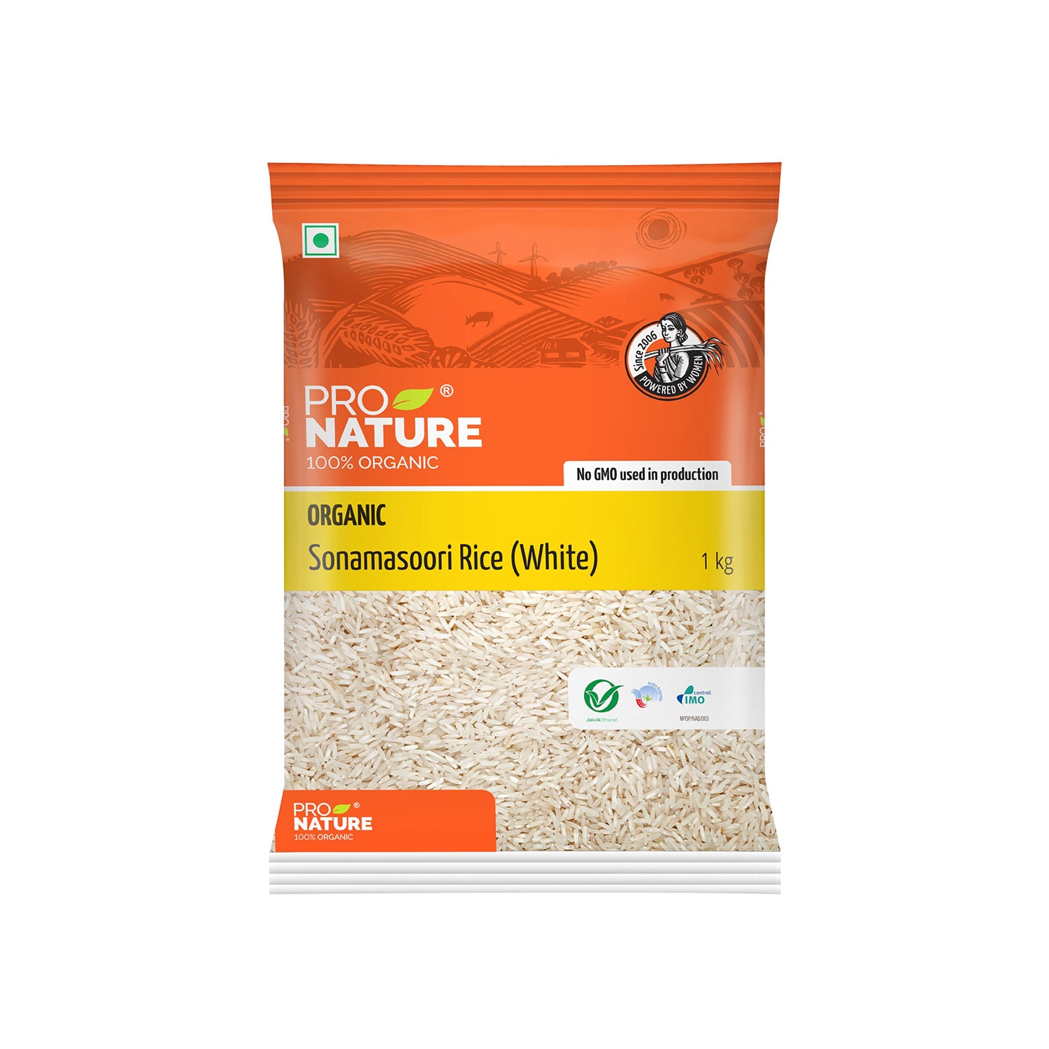 Pro Nature Organic Sonamasoori Rice 1Kg