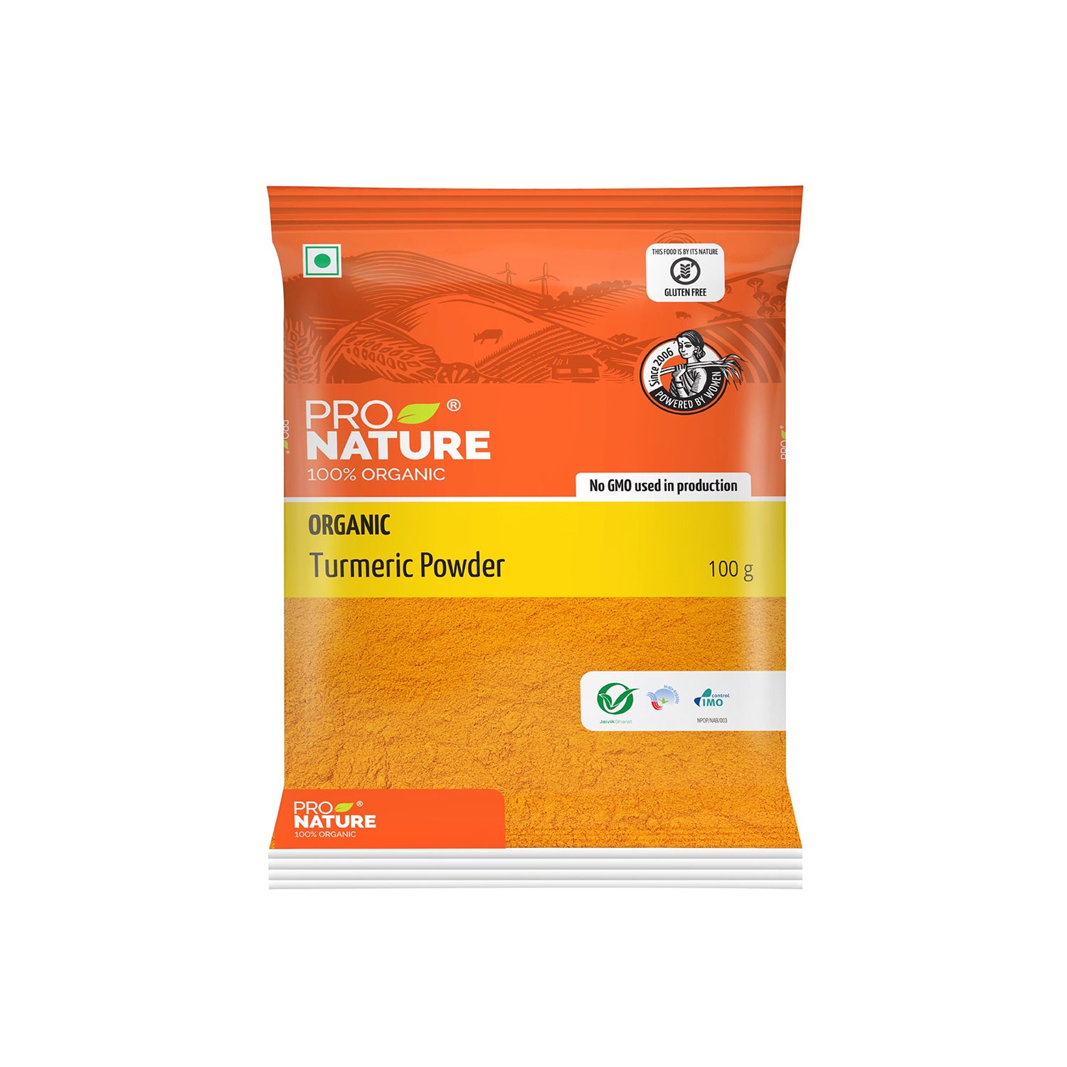 Pro Nature Organic Turmeric Powder 100Gm