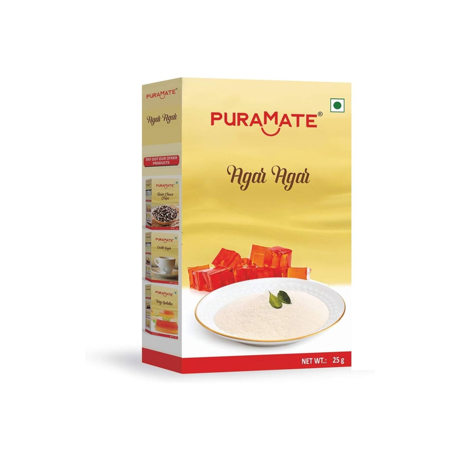 Puramate Agar Agar Powder 25Gm