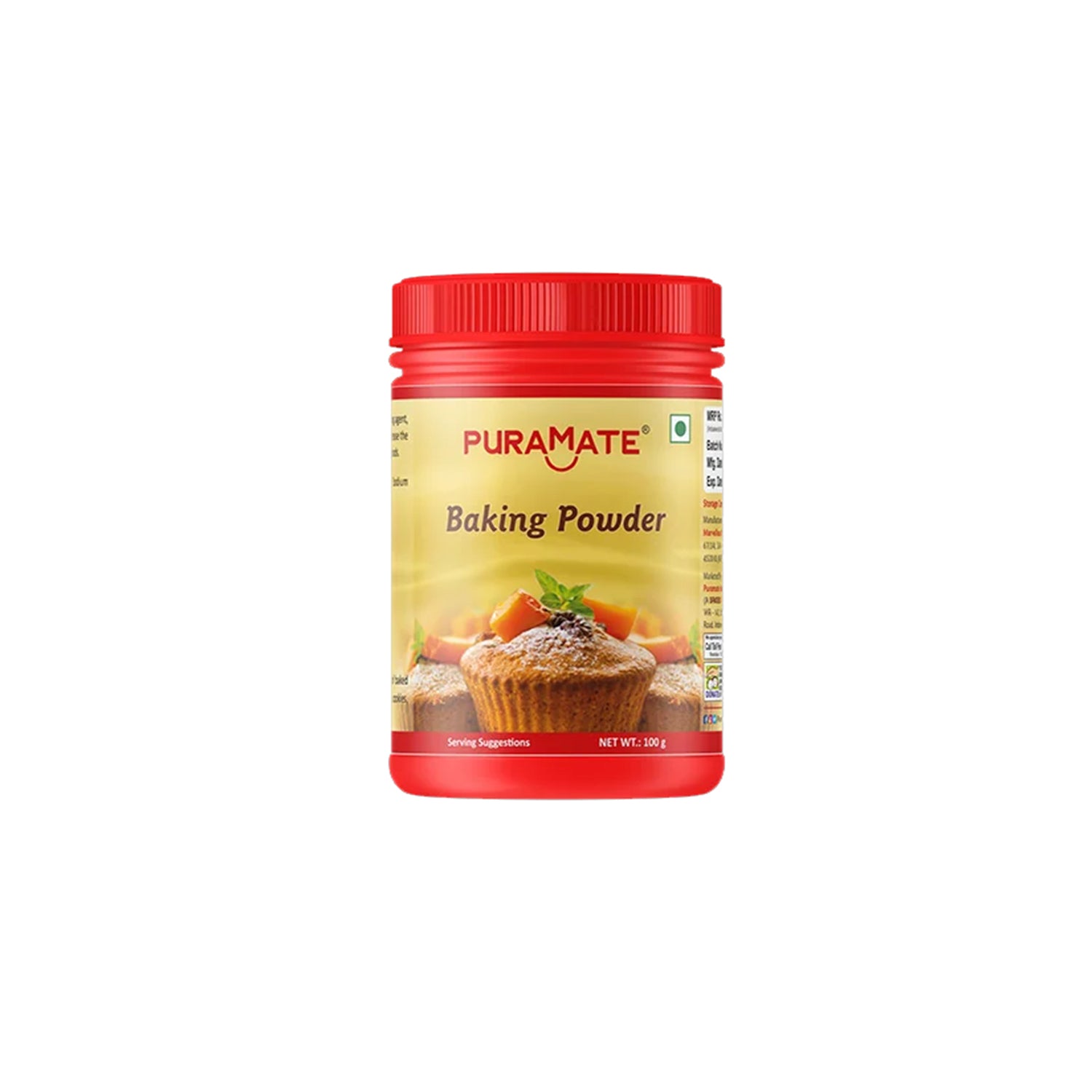Puramate Baking Powder 100Gm