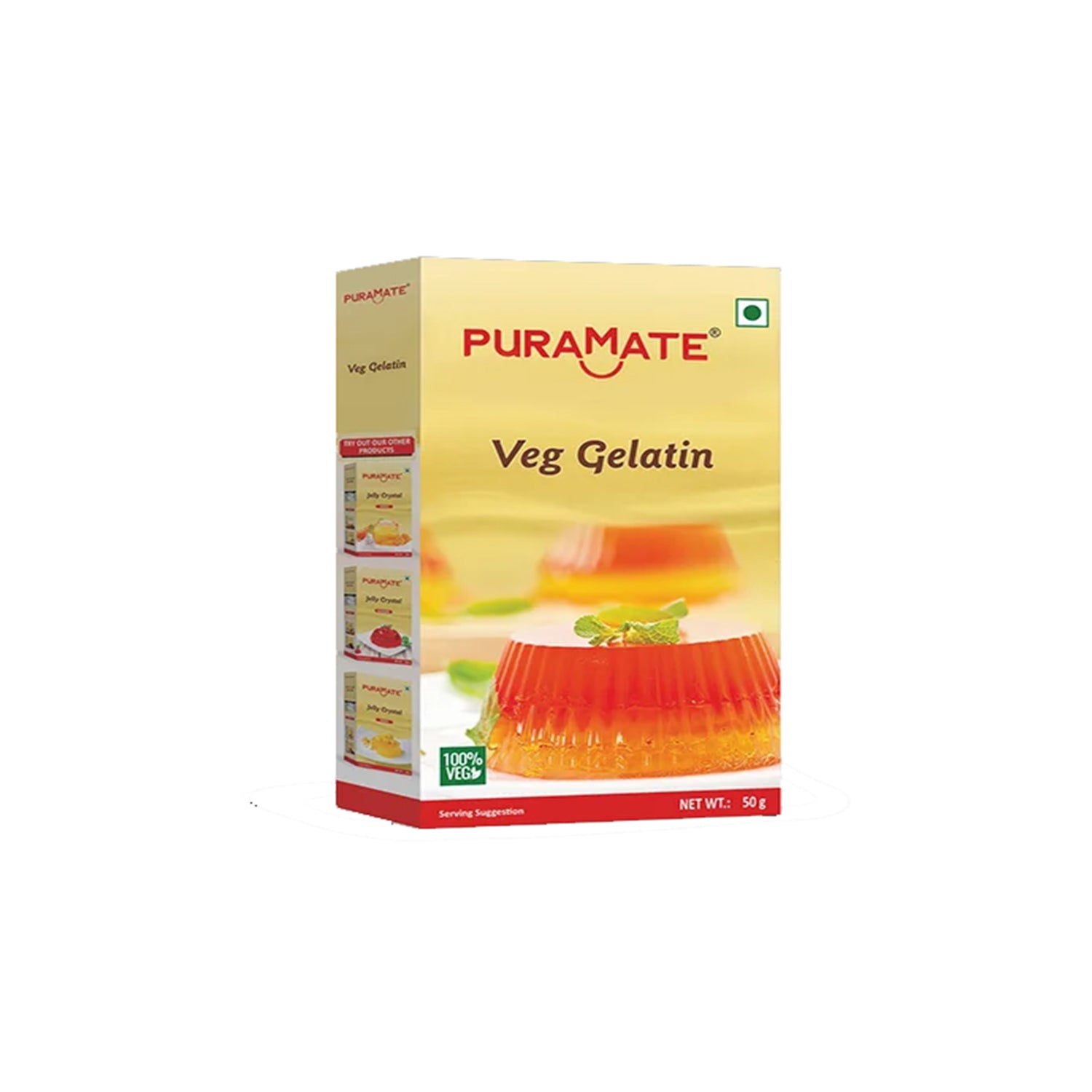 Puramate Veg Gelatin 25Gm
