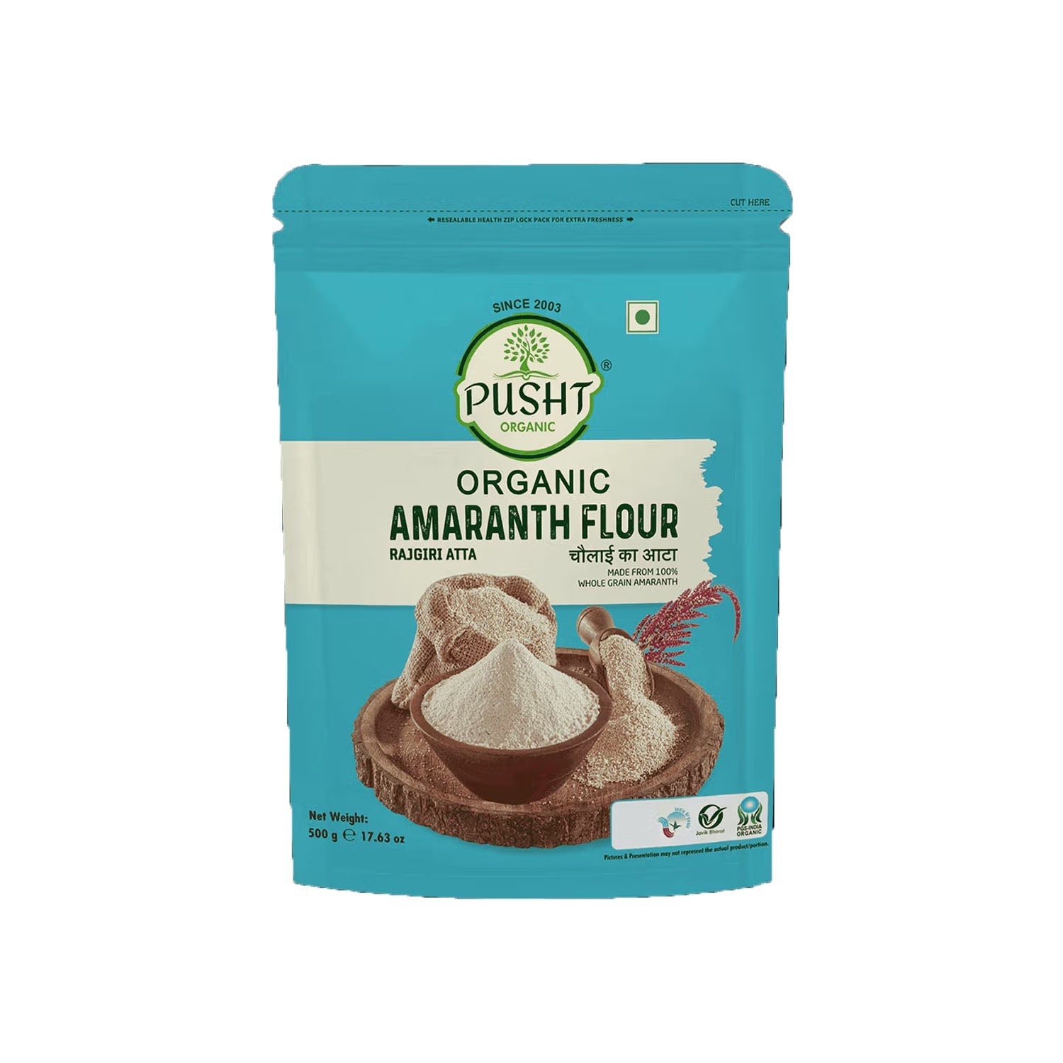 Pusht Org Amaranth Flour 500Gm