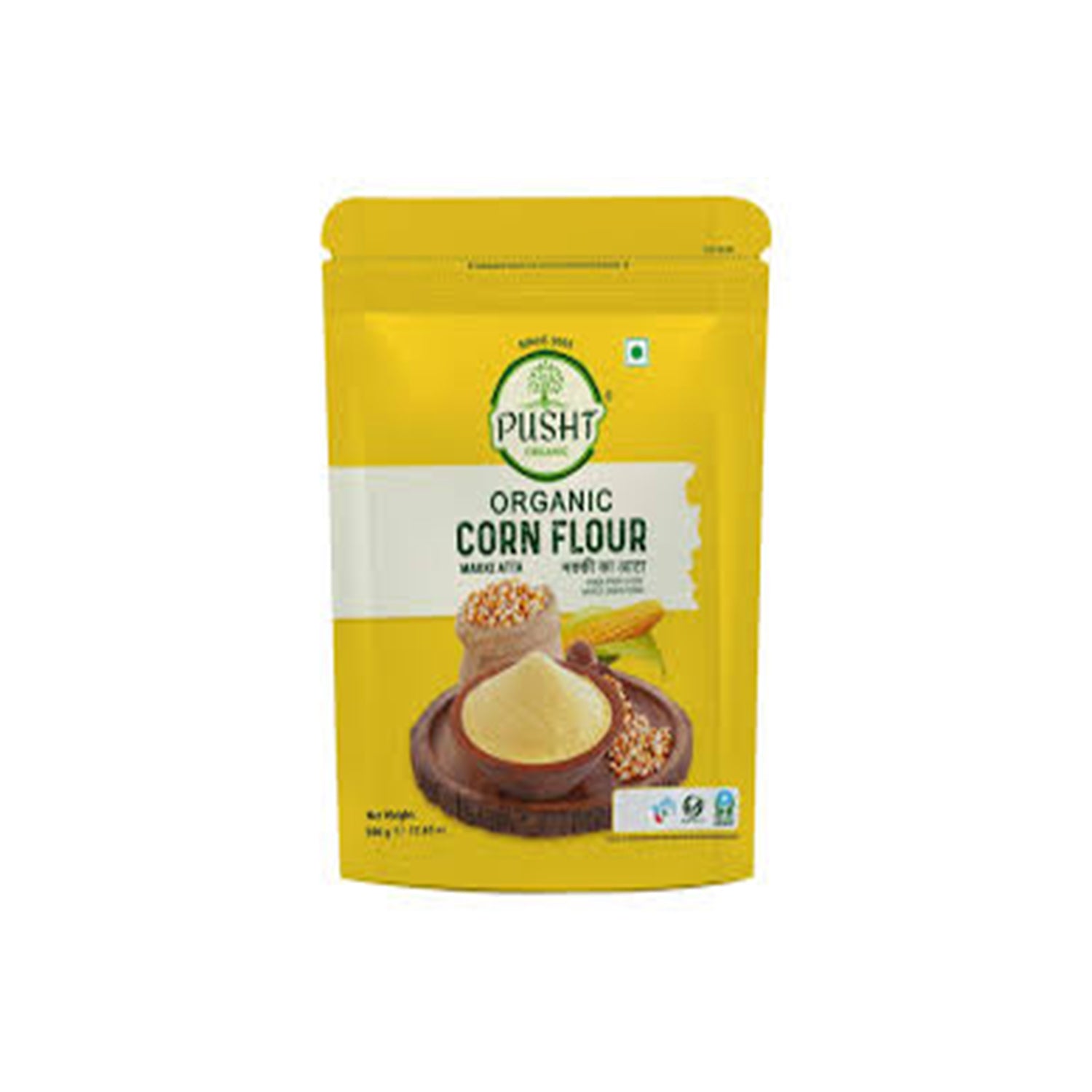Pusht Org Corn Flour 500Gm