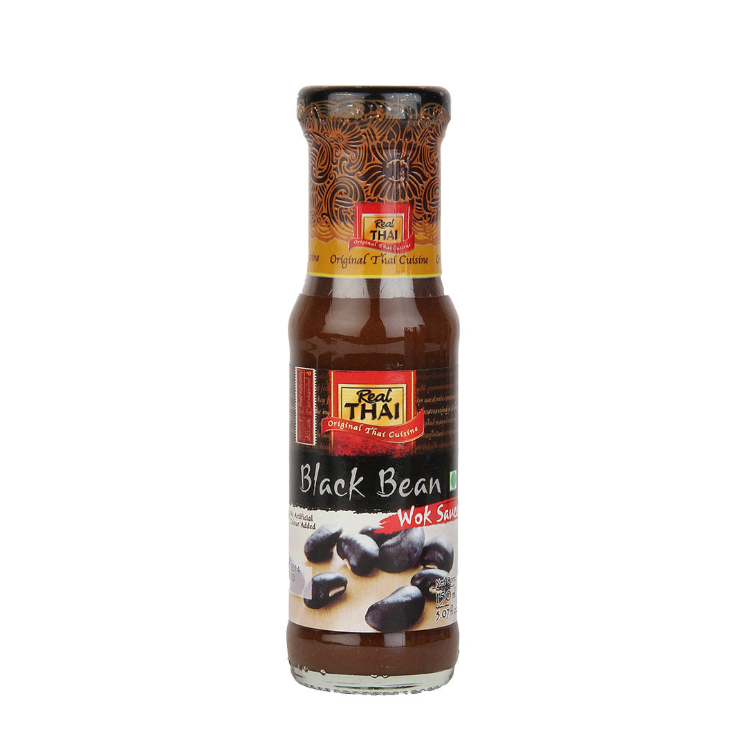 Real Thai Black Bean Wok Sauce 150Ml