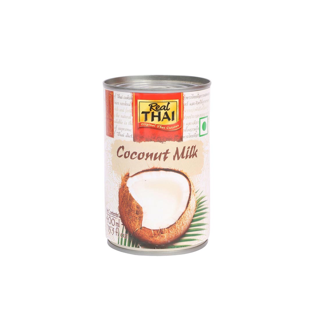 Real Thai Coconut Milk Lite Can 400Ml